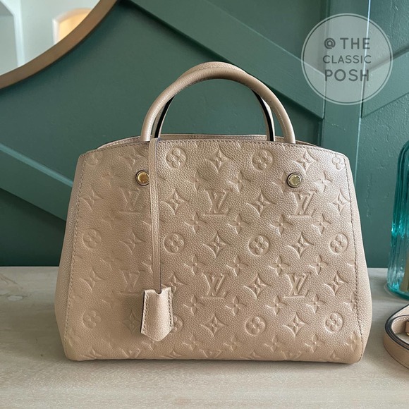 Louis Vuitton Montaigne DUNE MM Tote Shoulder Bag SP4165
